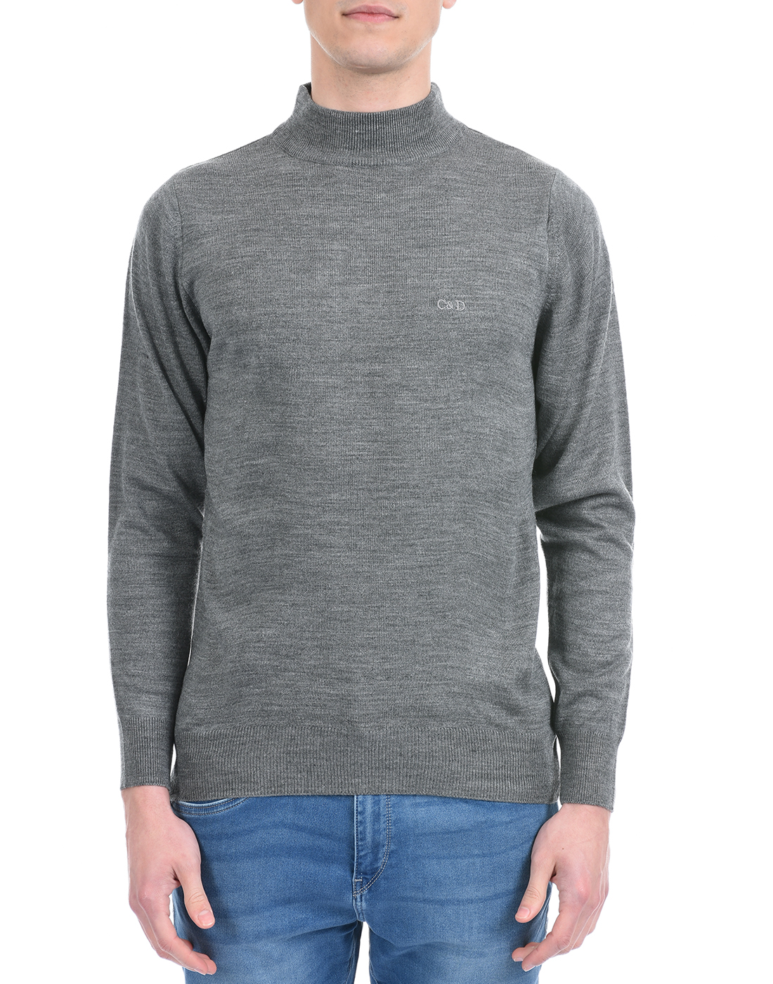 Cloak & Decker by Monte Carlo Men Light Grey Pullover